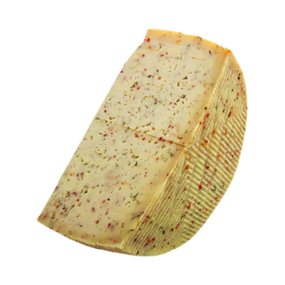 Sheep Cheese Half Cured with Tomato and Oregano- Mediterraneo