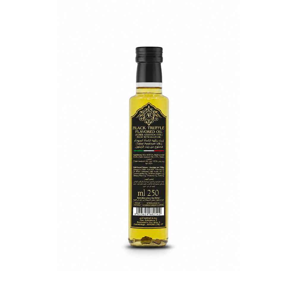 Black Truffle Flavoured Oil 250ml brings the distinctive aroma of black truffle to a versatile gourmet oil, elegantly bottled for drizzling over pasta, cheese boards, grilled dishes, and more. Explore premium truffle oil online Dubai with The Cheese Man. Order for same day delivery across Dubai.
