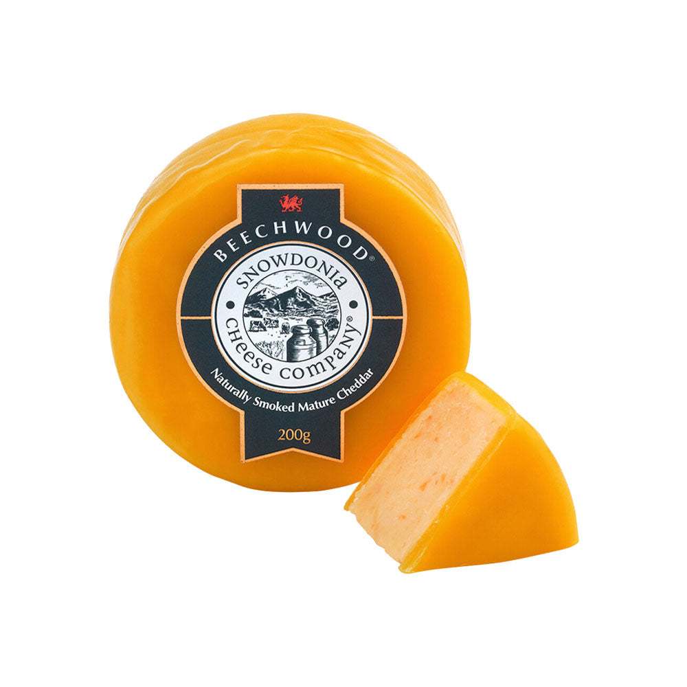 Snowdonia Cheddar Smoked Beechwood - AED 28.75 - The Cheese Man Cheese
