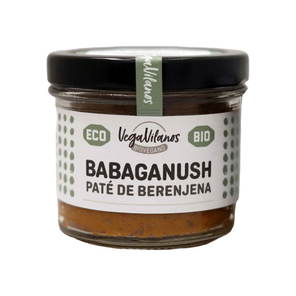 Vegavilanos Babaganoush Aubergine Pate 100g jar - AED 20.00 - The Cheese Man Sauces, Creams & Spreads