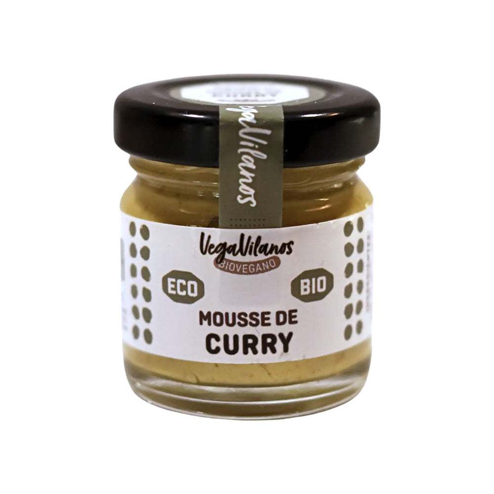 Vegavilanos Curry Mousse 35g jar - AED 9.50 - The Cheese Man Sauces, Creams & Spreads