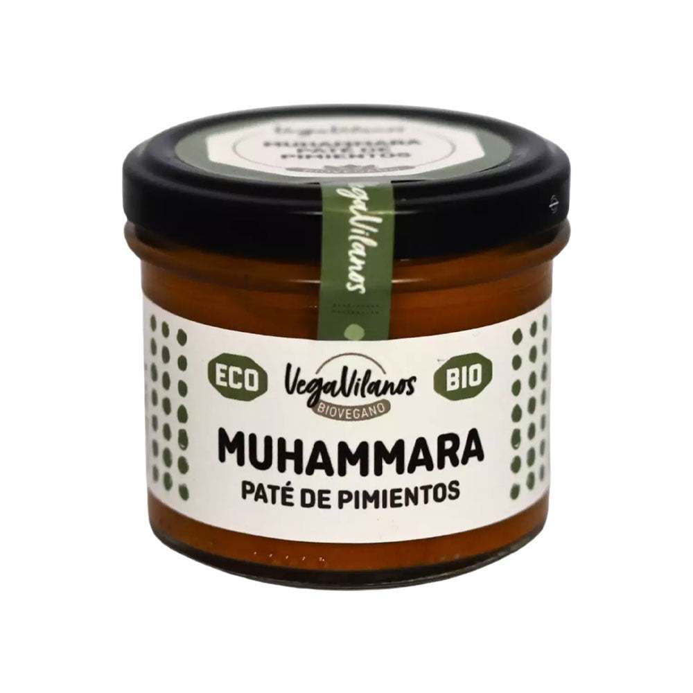 Vegavilanos Muhammara Peppers Pate 35g jar - AED 9.50 - The Cheese Man Sauces, Creams & Spreads