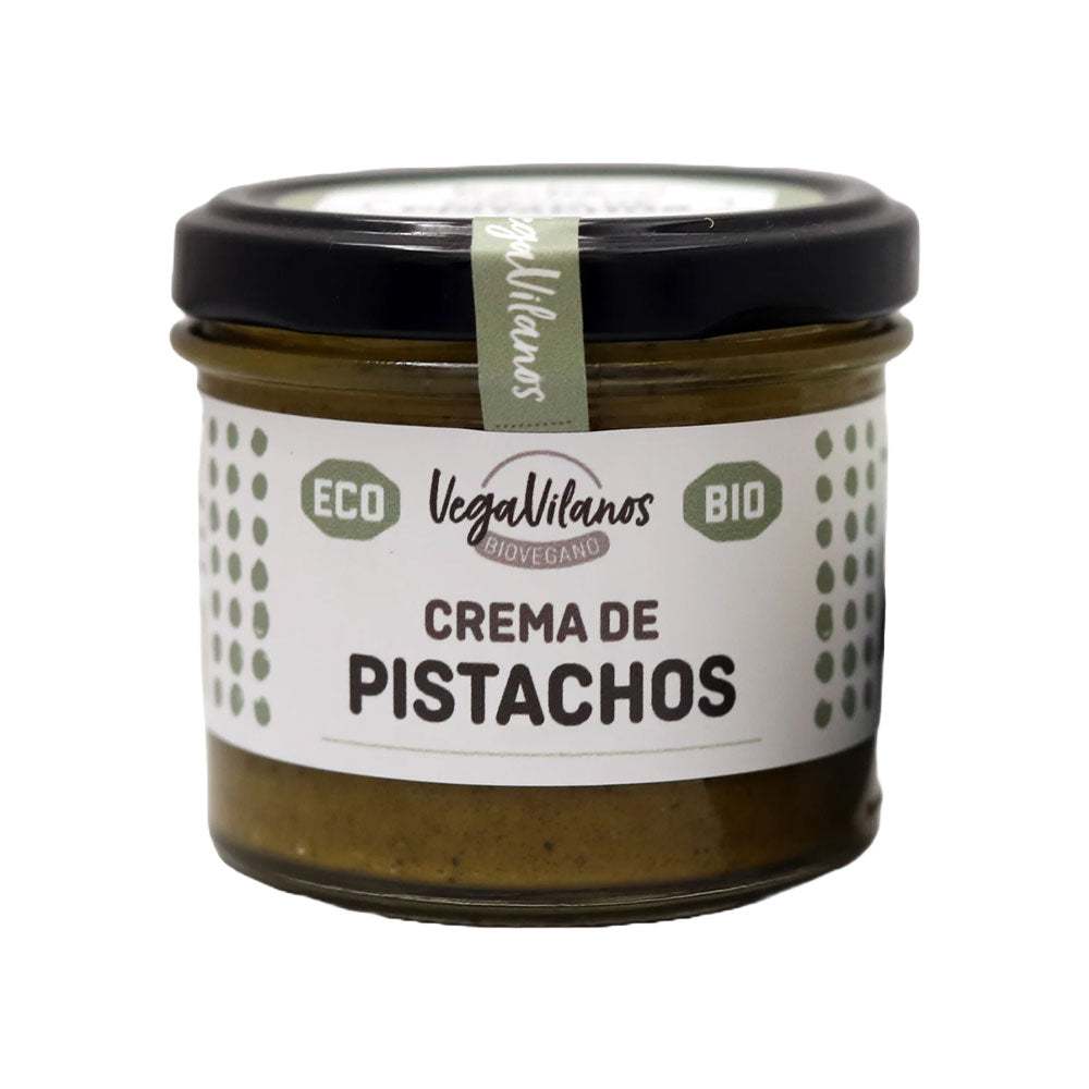 Vegavilanos Pistachio Cream 100g jar - AED 49.00 - The Cheese Man Sauces, Creams & Spreads