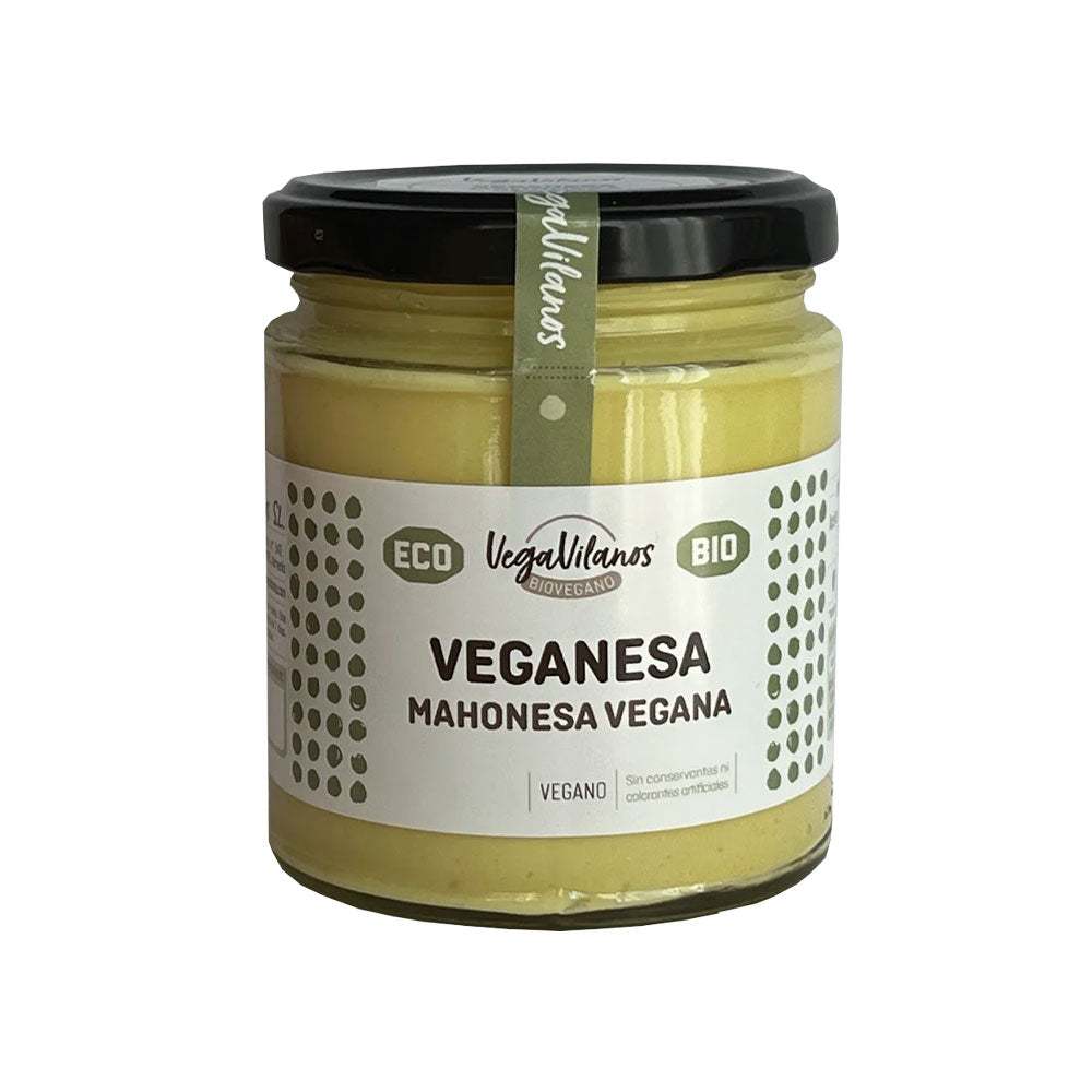 Vegavilanos Vegannaise Vegan Mayonnaise 200g jar - AED 27.50 - The Cheese Man Sauces, Creams & Spreads