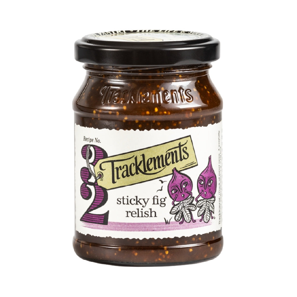 Tracklements Sticky Fig Relish (210g)