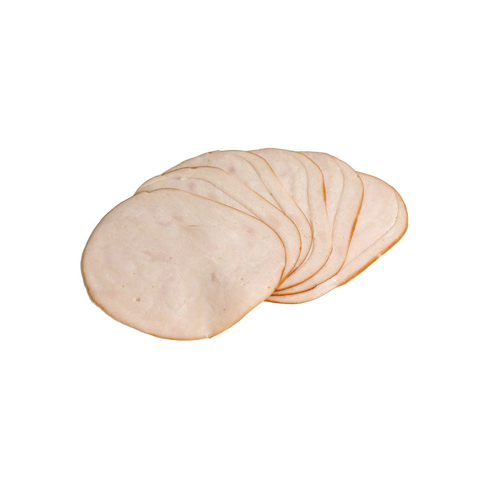 Thinly sliced Smoked Chicken ready to enjoy on charcuterie boards, sandwiches and breakfast platters. Freshly delivered across the UAE by The Cheese Man.