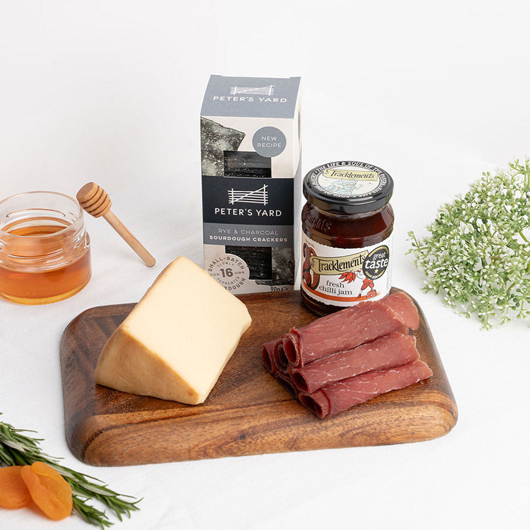 Oakwood Smoked Cheddar Cheese & Charcuterie Bundle