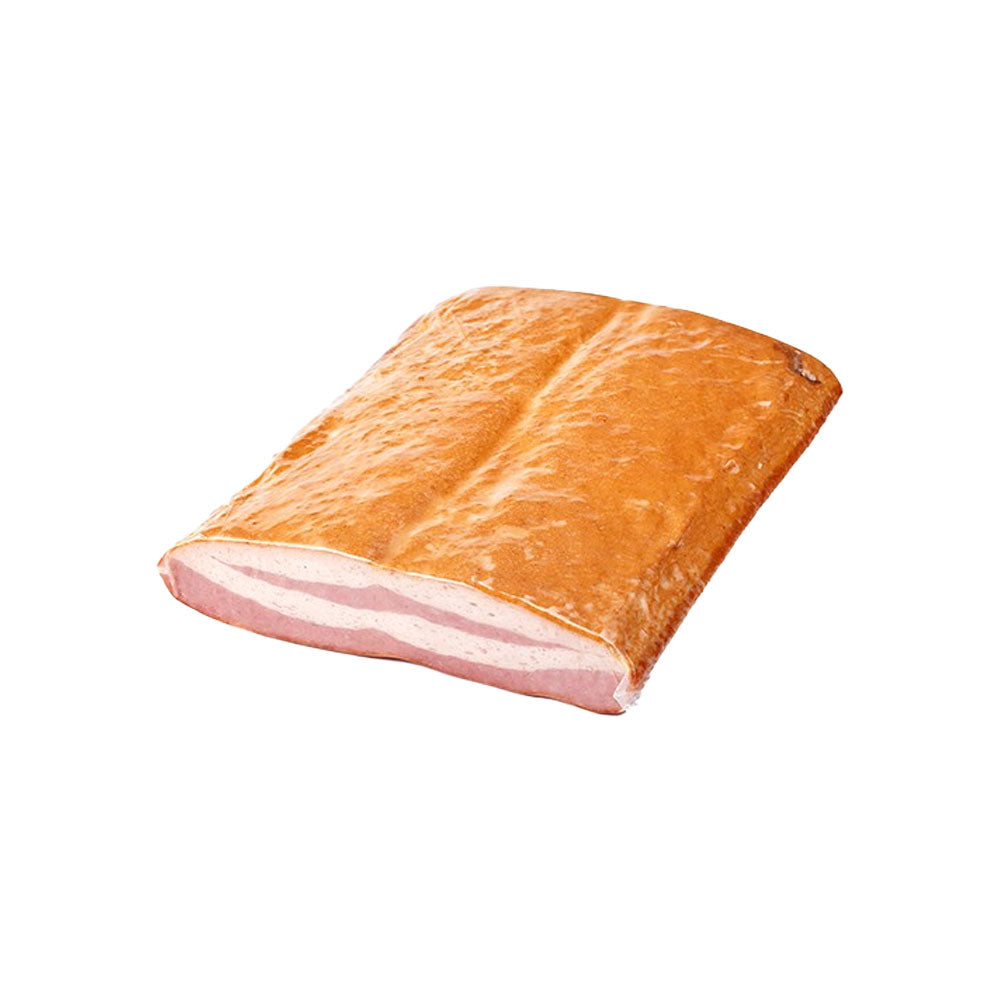 Block of smoked turkey strip