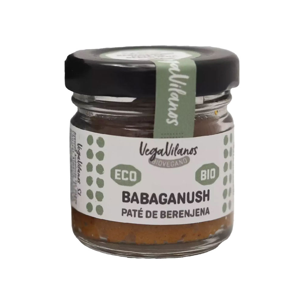 Vegavilanos Babaganoush Aubergine Pate 35g jar