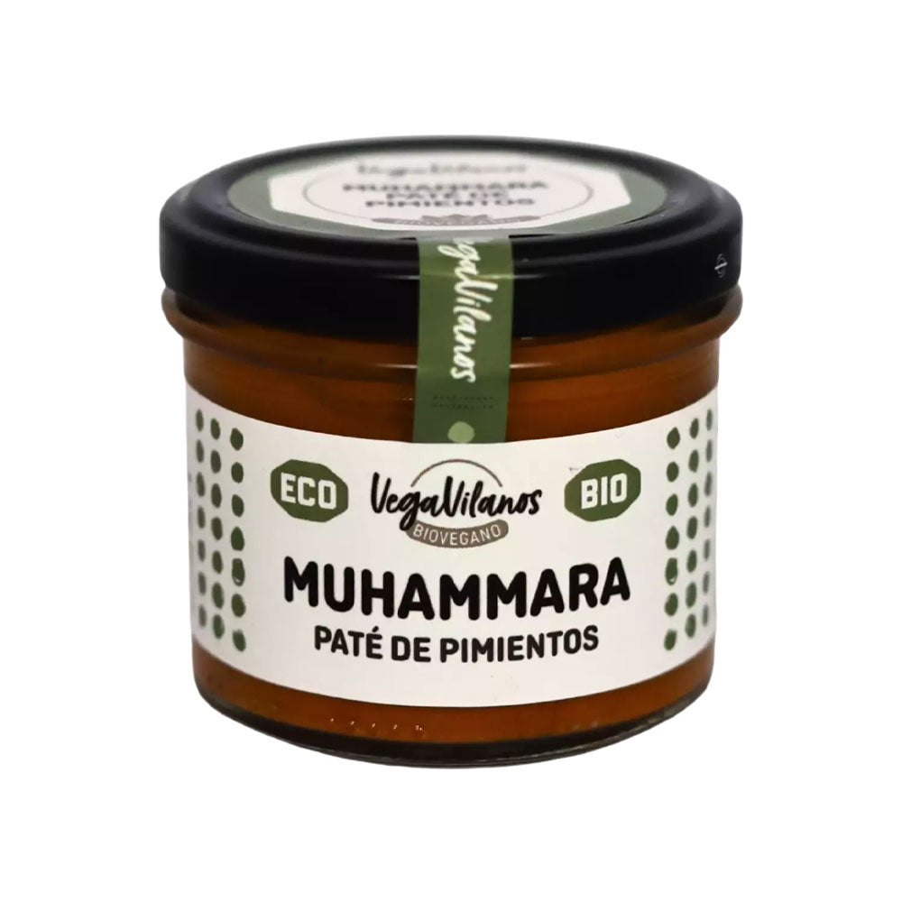 Vegavilanos Muhammara Peppers Pate 100g jar