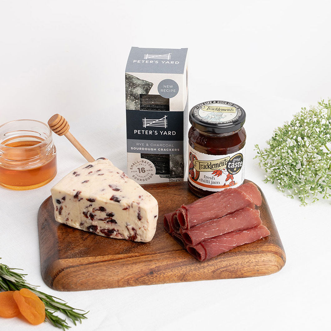Wensleydale and Cranberries Cheese & Charcuterie Bundle